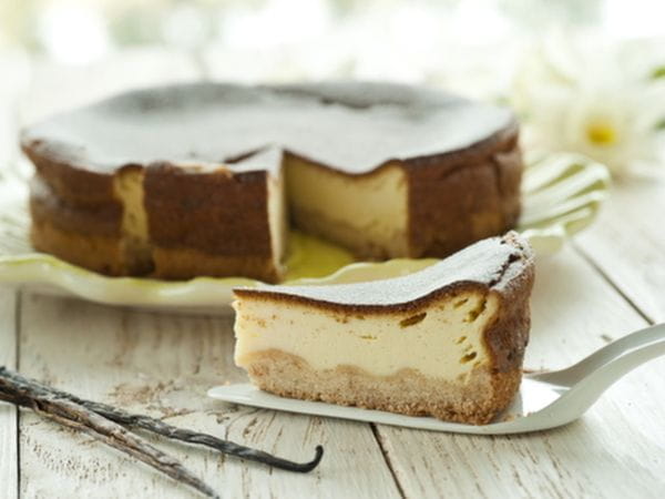 recipe image Pastel de queso crujiente