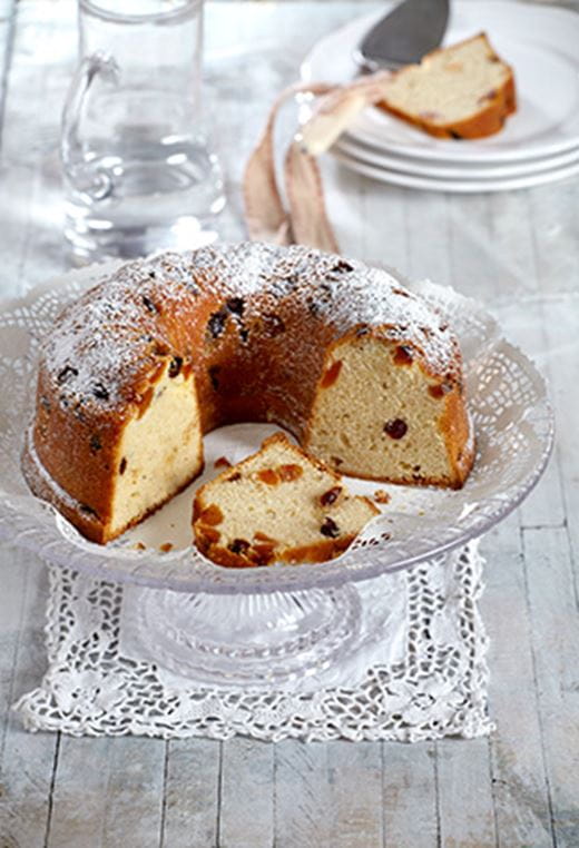 recipe image Pastel con frutas deshidratadas