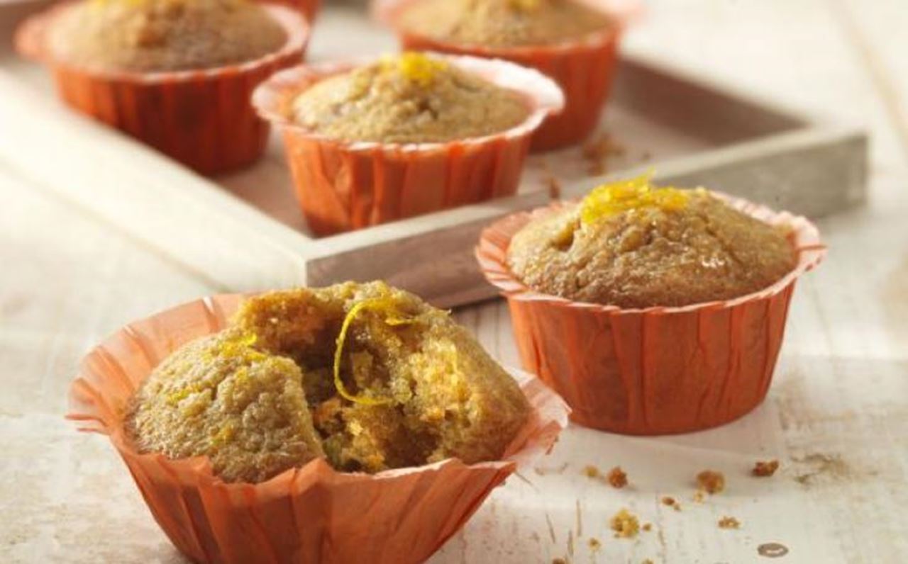 recipe image Muffins de naranja y zanahoria