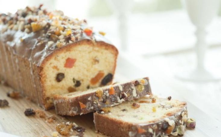 recipe image Pastel de frutas confitadas