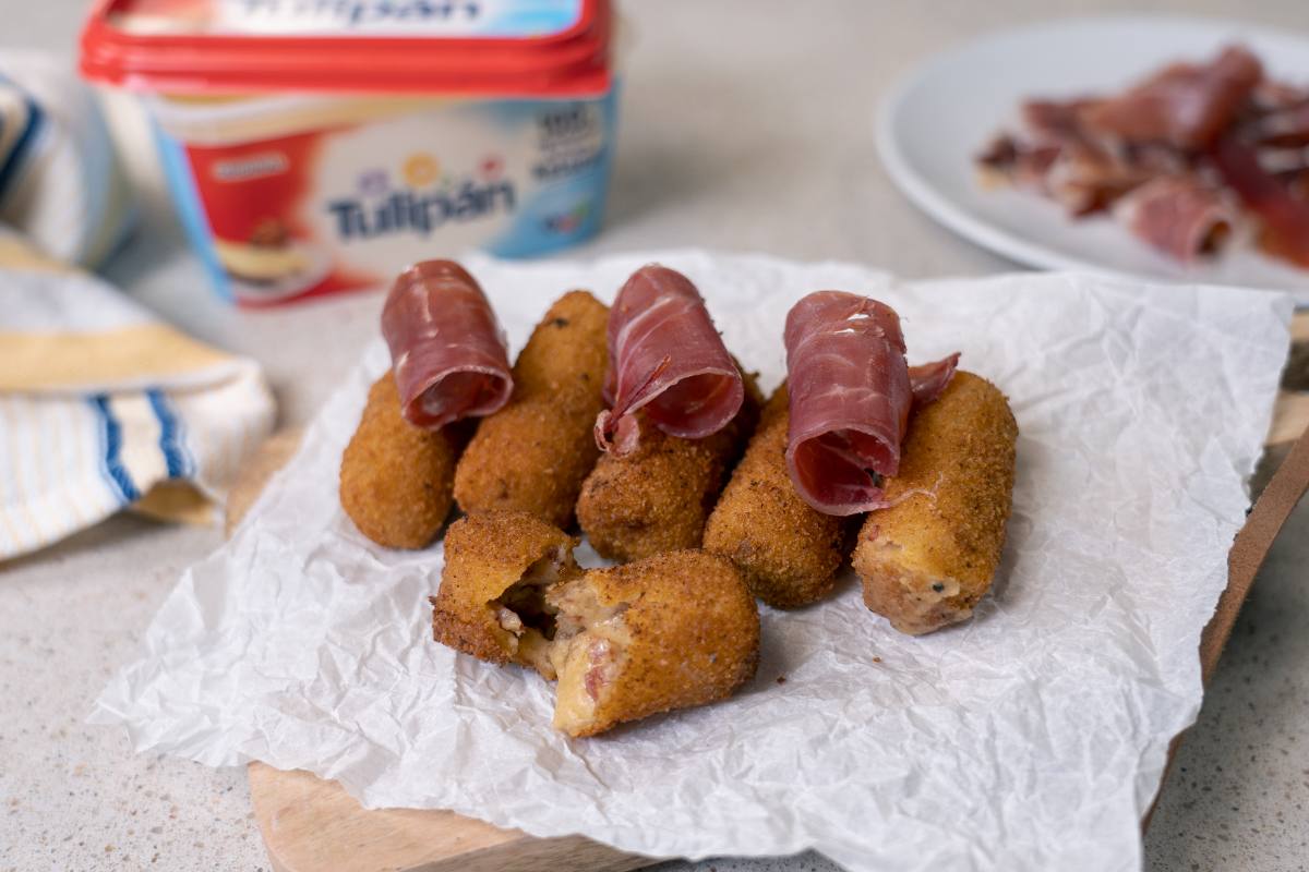 recipe image Receta croquetas de jamón