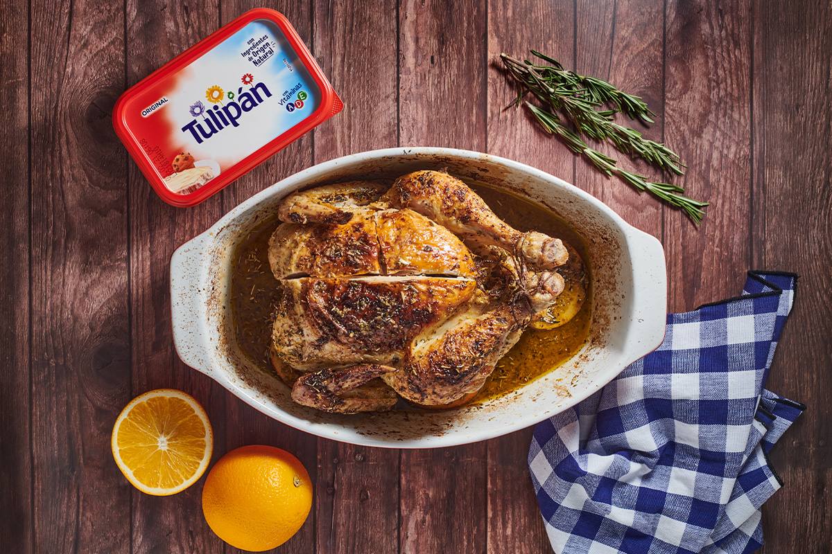 recipe image Receta Pollo al horno