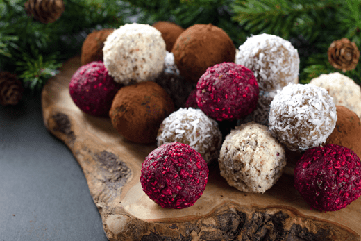 recipe image Trufas de chocolate para Navidad