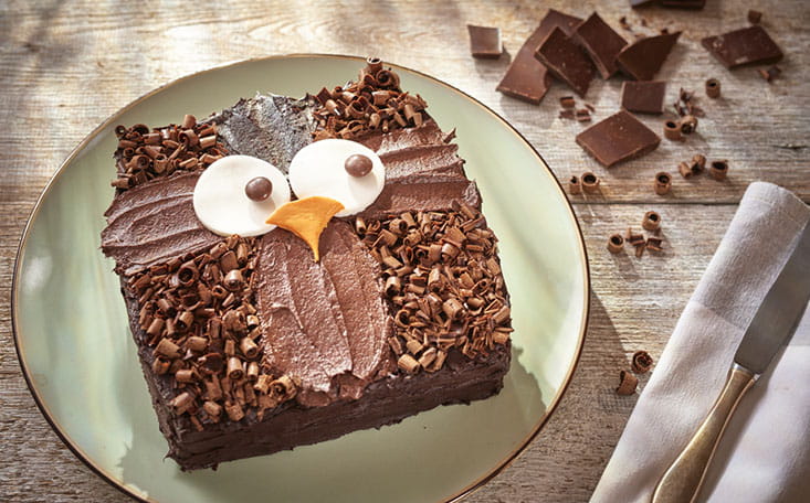 recipe image Tarta de búho