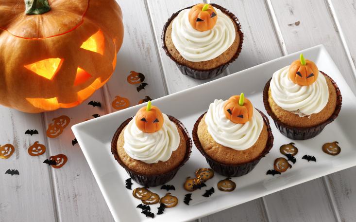 recipe image Cupcakes para HALLOWEEN en 4 pasos