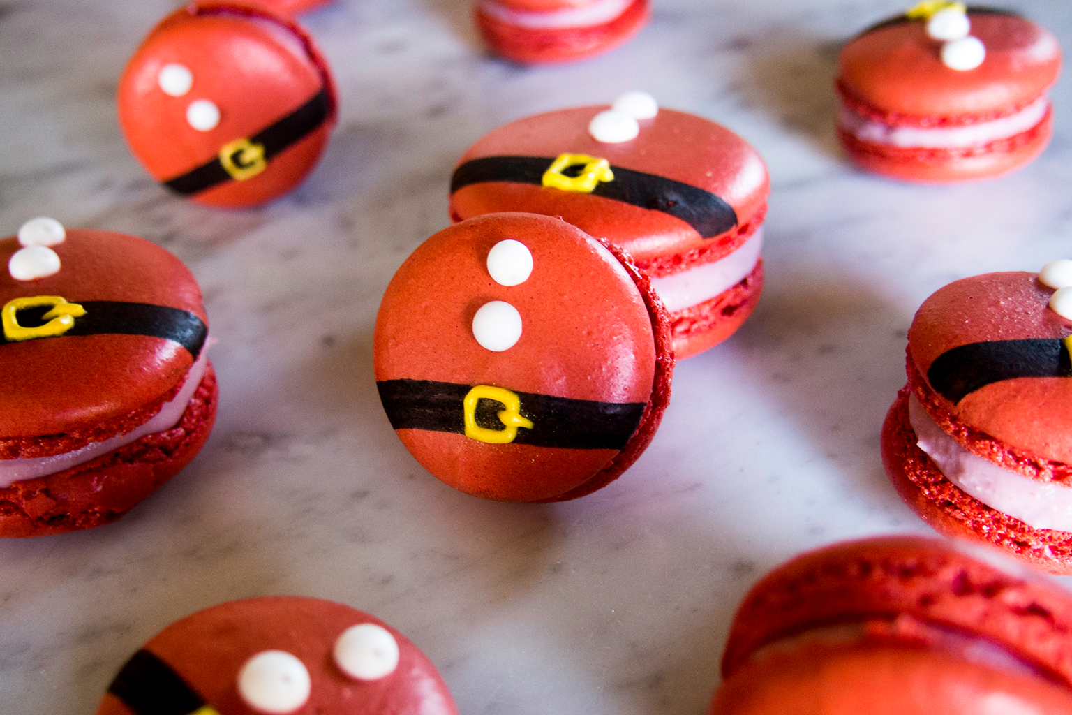 recipe image Macarons de Navidad