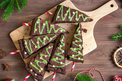 recipe image Árbol de Navidad de Brownie