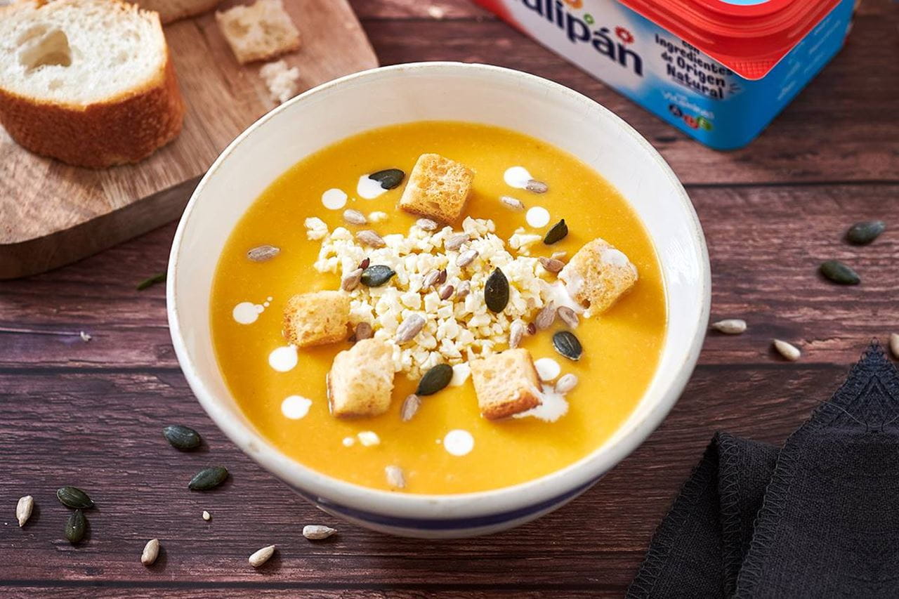 recipe image Receta crema de calabaza