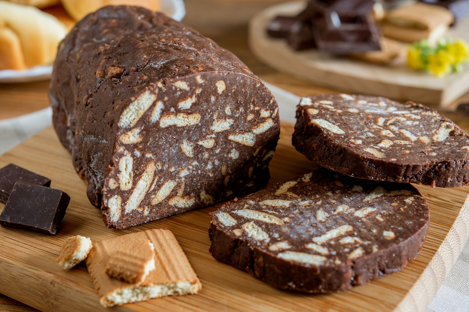 recipe image Pastel de chocolate ¡sin hornear!