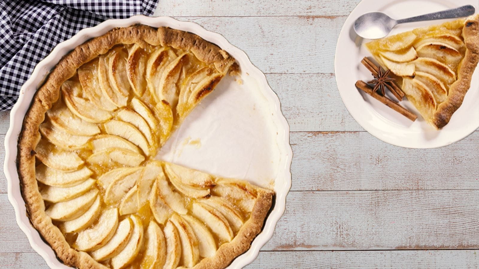 recipe image Tarta de manzana