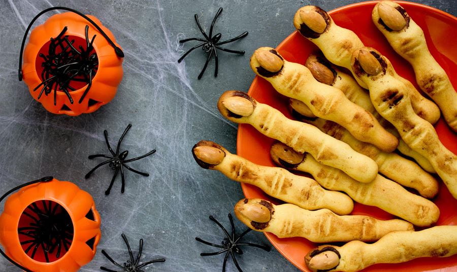 recipe image Galletas de dedos para Halloween
