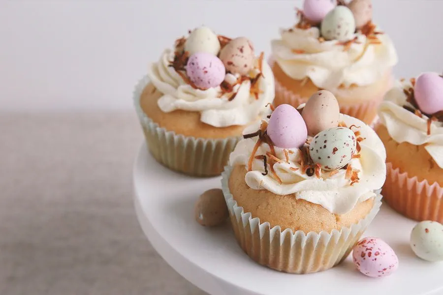 recipe image Cupcakes de Pascua