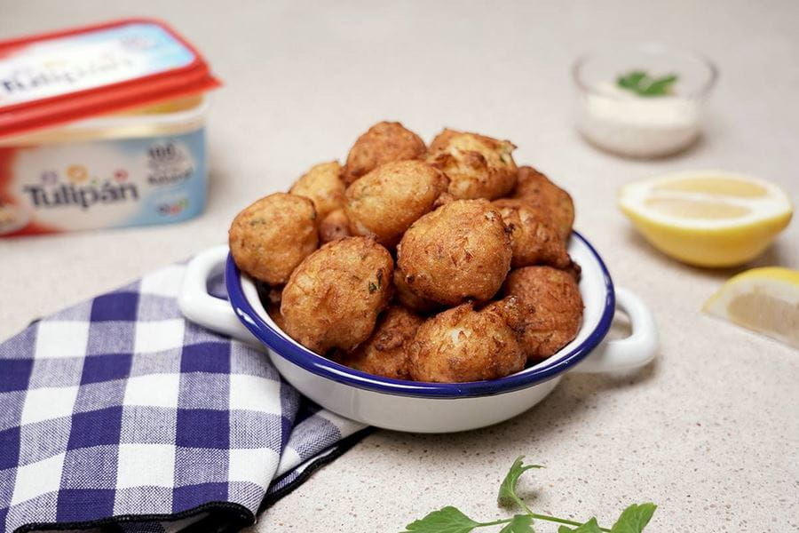 recipe image Receta buñuelos de bacalao