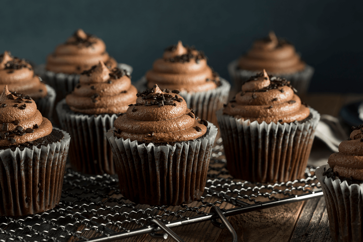 recipe image Cupcakes de chocolate