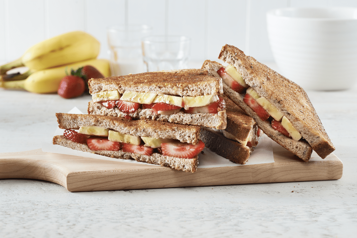 recipe image Montaditos de plátano