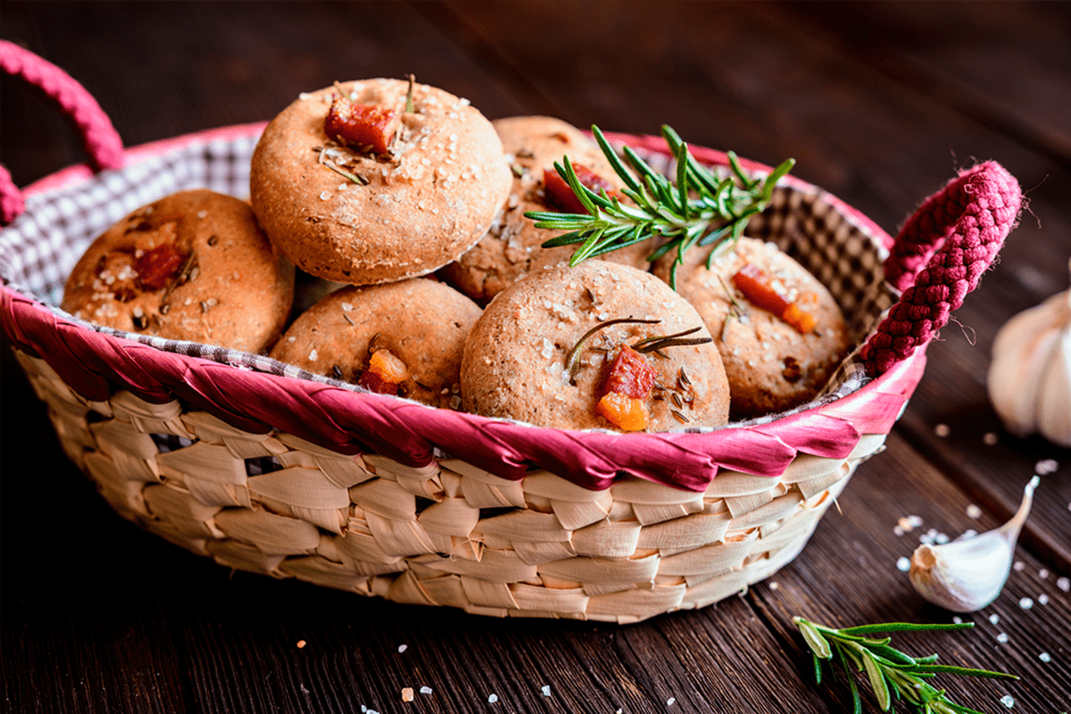 recipe image Bollos con romero