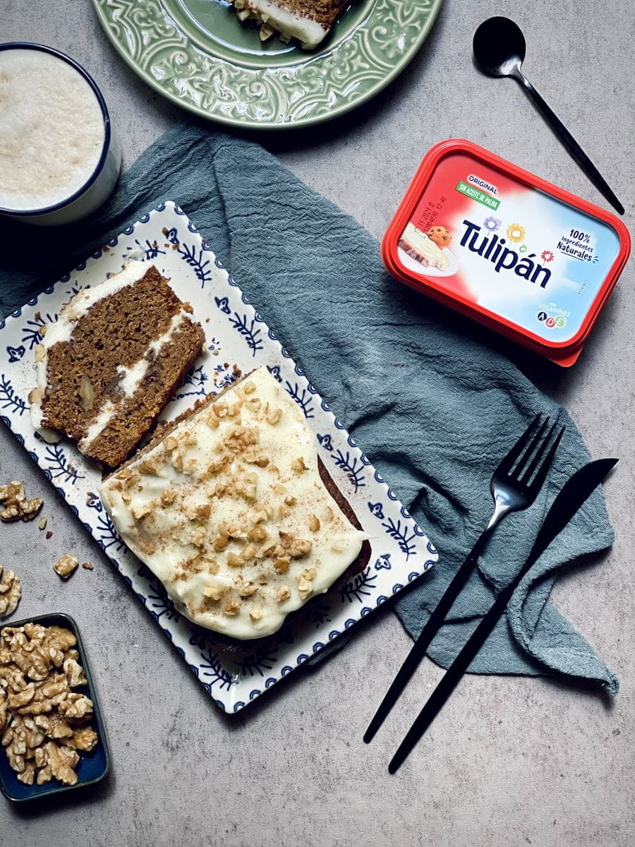 recipe image Receta Budín de Carrot Cake