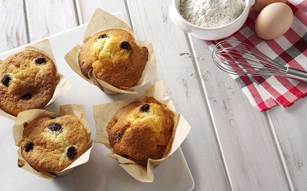 recipe image Muffins de arándanos